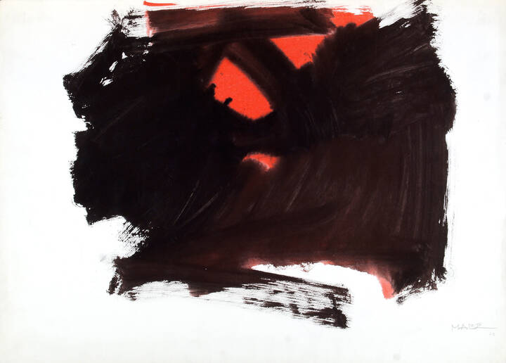 MANABU MABE - 'Senza titolo' 1962