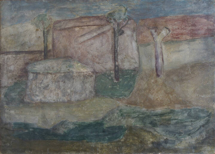 MINO ROSSO - 'Paesaggio' 