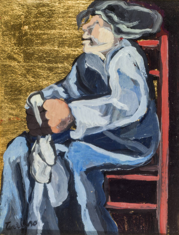 SAVERIO TERRUSO - 'Donna seduta'