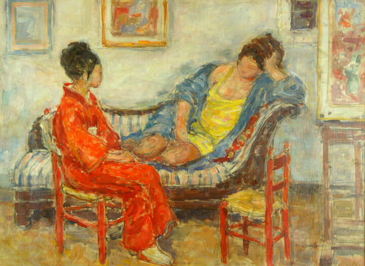 MASSIMO QUAGLINO - 'Colloquio' 1964