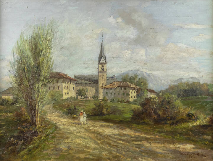 ENRICO SOTTILI - 'Romeno - Val di Non' 1934