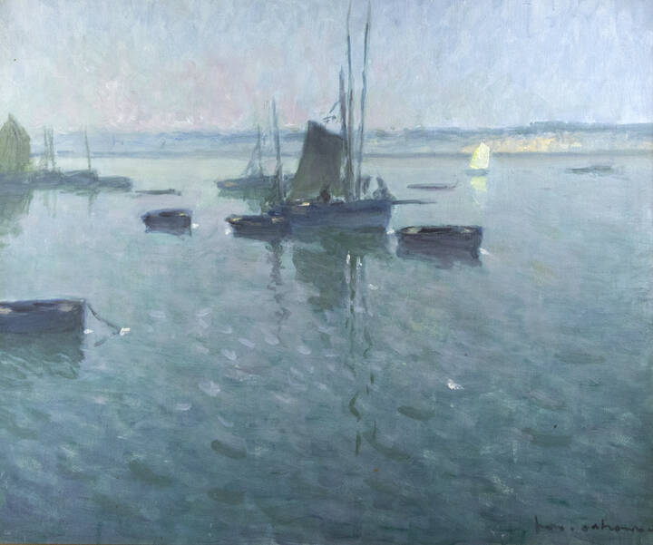 HENRY CAHOURS - 'Barche a Douarnerez'