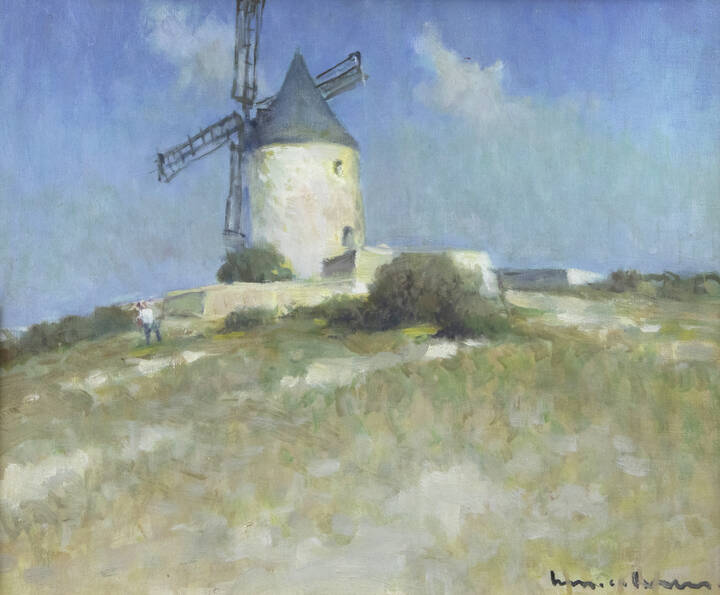 HENRY CAHOURS - 'Mulino in Provenza'