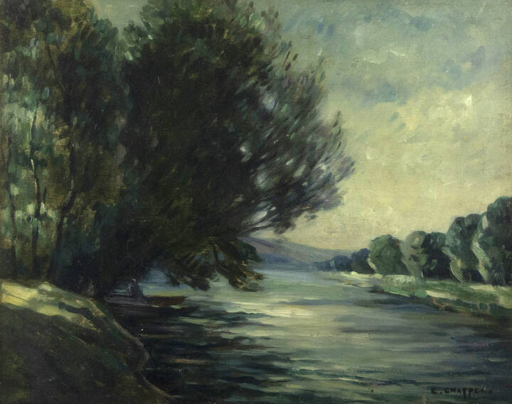 EDOUARD CHAPPEL - 'Il fiume'