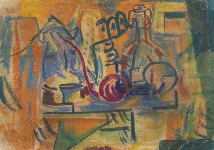 EDGARDO CORBELLI - 'Senza titolo' 1952