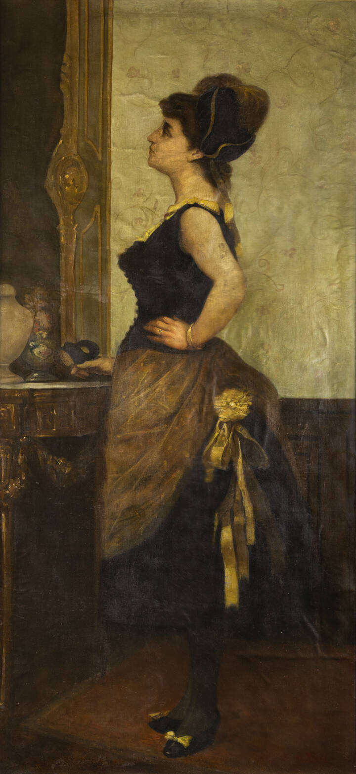 RODOLFO MORGARI - 'La teatrante'