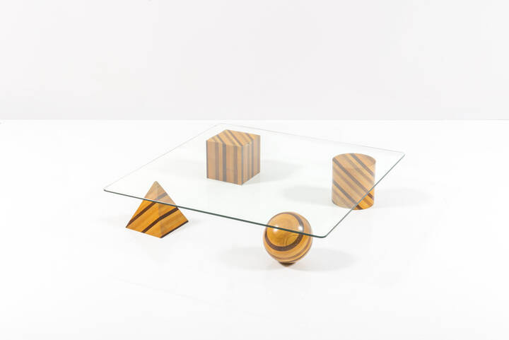 MASSIMO VIGNELLI - Tavolino mod. Metafora