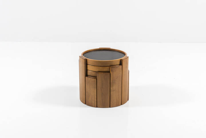 GIANFRANCO FRATTINI - Quattro tavolini mod. 780