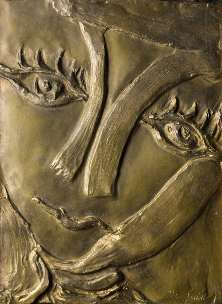 VIRGILIO GUIDI - 'Grandi teste' 1972