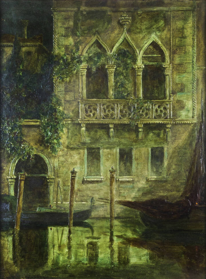 LAURENZIO LAURENZI - 'Venezia - La casa di Desdemona'