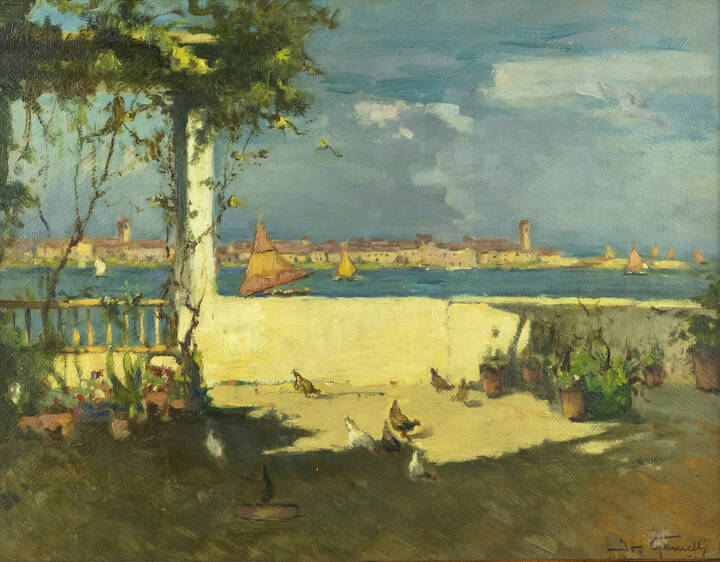IVO GEMELLI - 'Chioggia' 1953