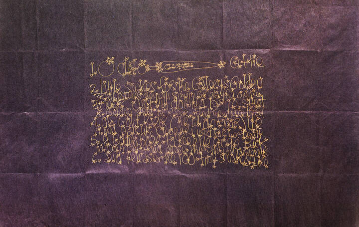 BYARS JAMES LEE - 'Project for the monument to Cleopatra' 1989