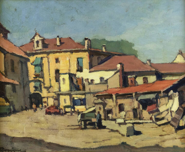 ENRICO BOGGIONE - 'Scorcio rurale - Moncalieri'