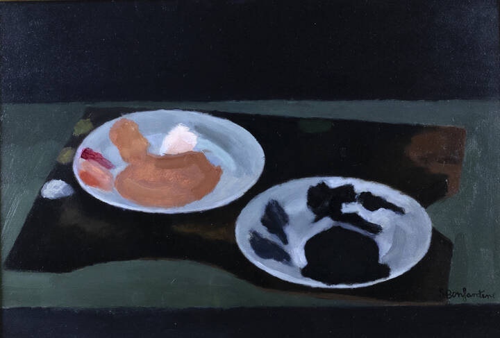 SERGIO BONFANTINI - 'Prove di colore' 1986