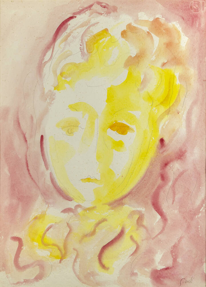 VIRGILIO GUIDI - 'Viso' anni '960