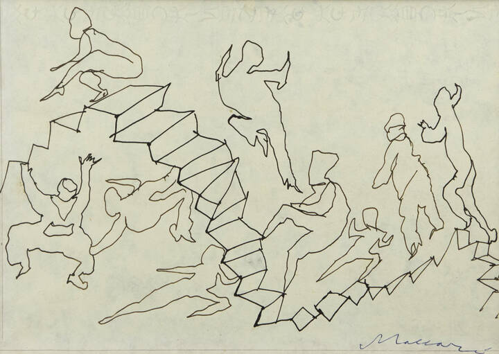 MINO MACCARI - 'Personaggi'