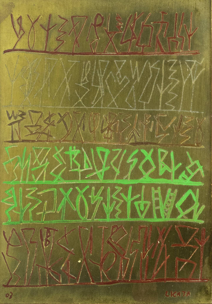 RICCARDO LICATA - 'RGRVR' 2003