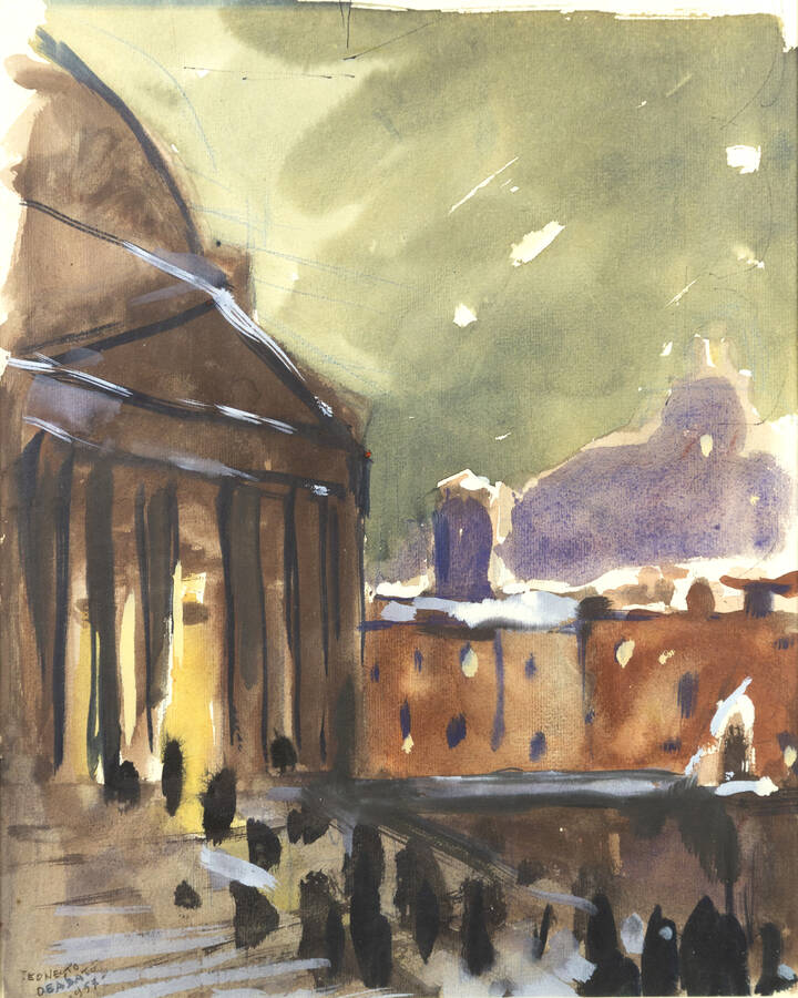 TEONESTO DEABATE - 'La Gran Madre. Torino' 1957