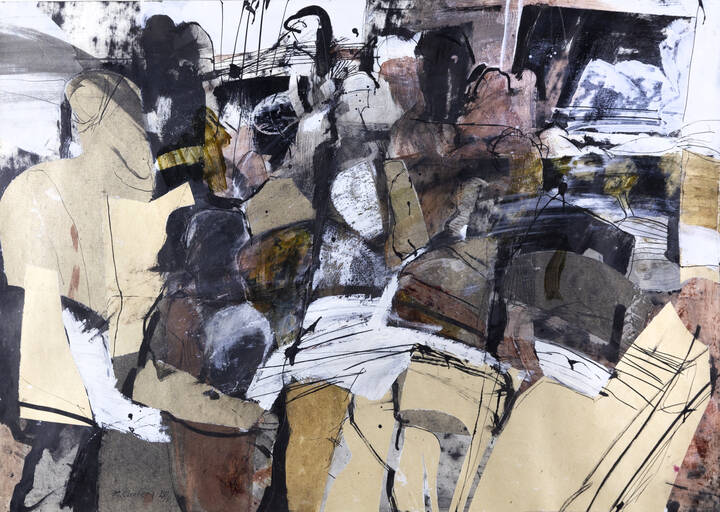 MILAN CHABERA - 'Composizione' 88/XI