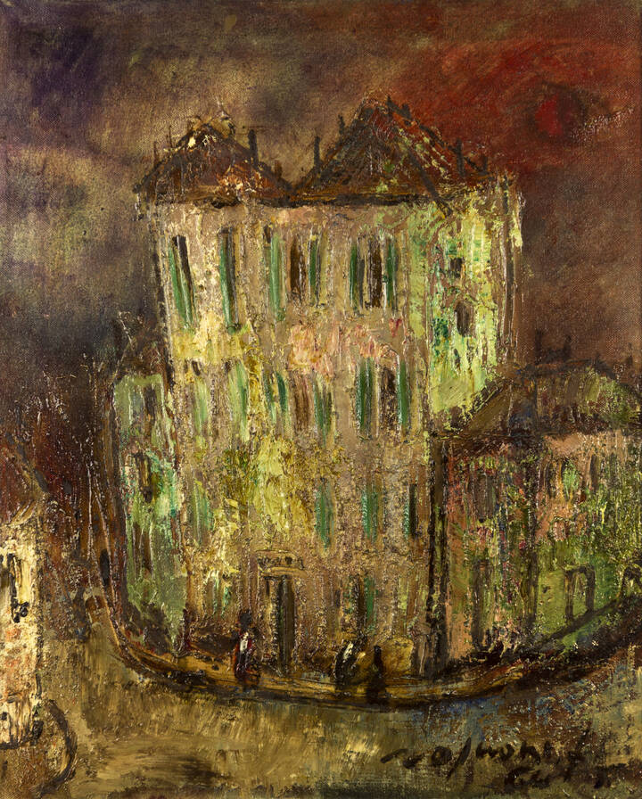 FRANCO ROGNONI - 'Albergo della Beccaccia' 1964