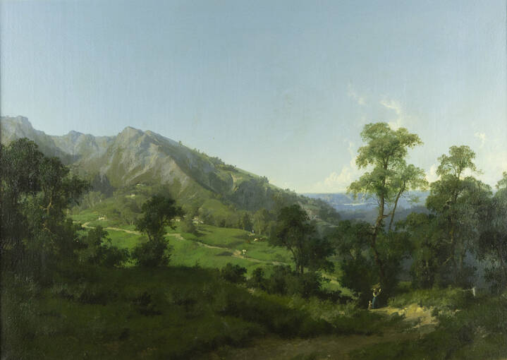GIUSEPPE CAMINO - 'Paesaggio canavesano'