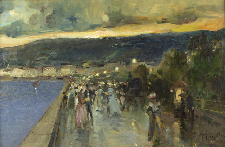 PIETRO SCOPPETTA - 'Passeggiata a Napoli'