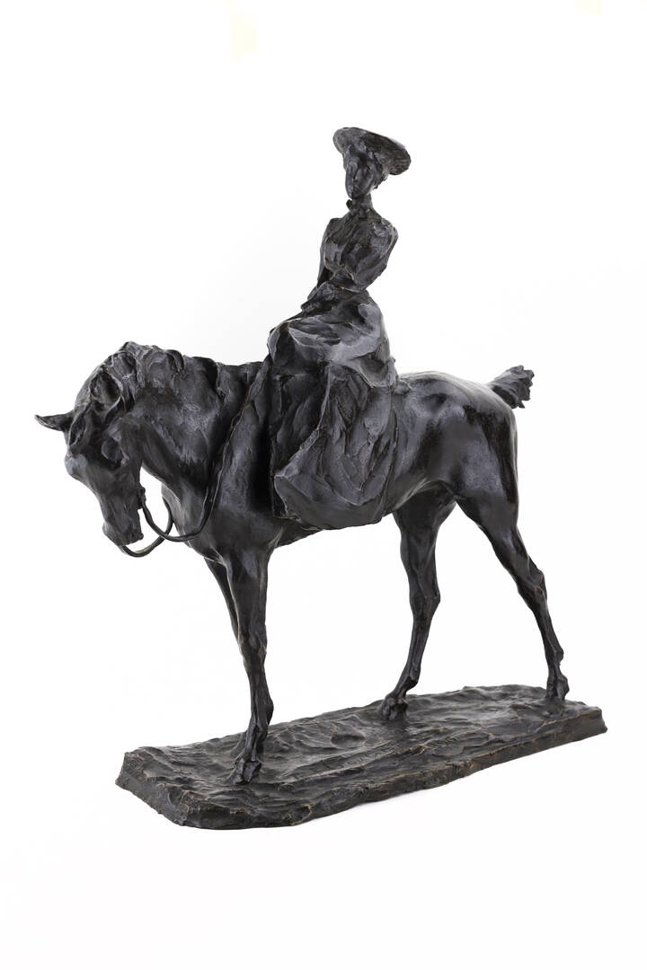 PAOLO TROUBETZKOY - 'Amazzone' 1896