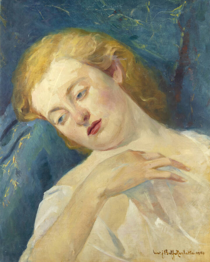 LUIGI BOFFA TARLATTA - 'Risveglio' 1954