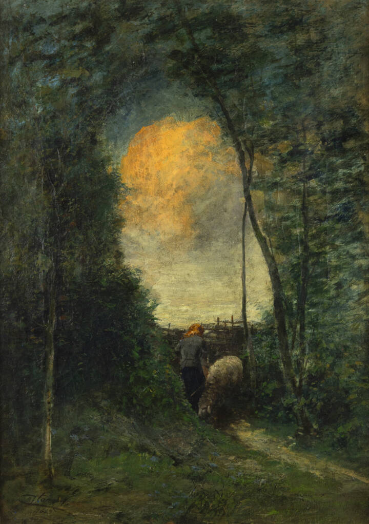 VITTORIO COSTANZO - 'Vespero' 1895