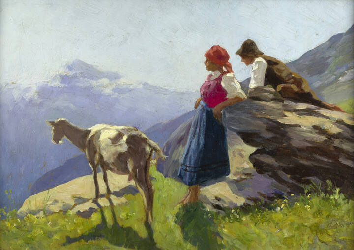 ANGELO GARINO - 'I pastorelli'