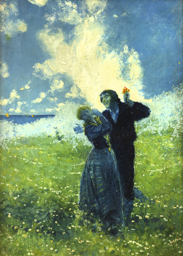 SERAFINO MACHIATI - 'L'amour en bleu'