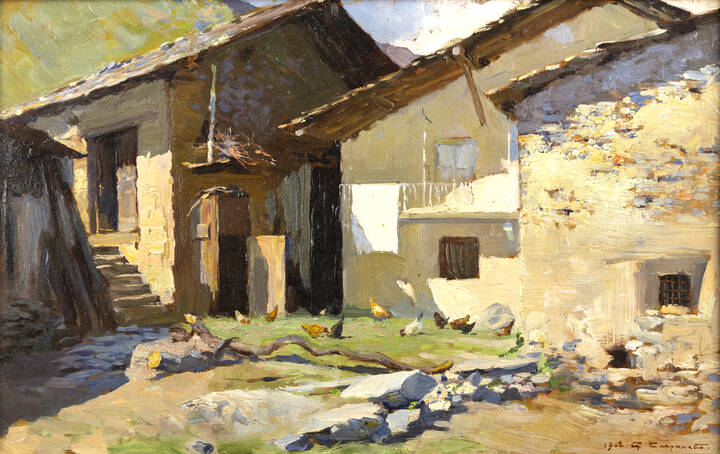 GIOVANNI BATTISTA CARPANETTO - 'In Val Pellice' 1902