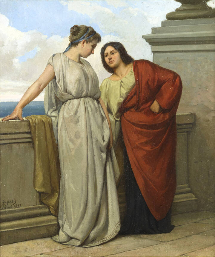 TOMMASO JUGLARIS - 'Confidenze' Torino 1899