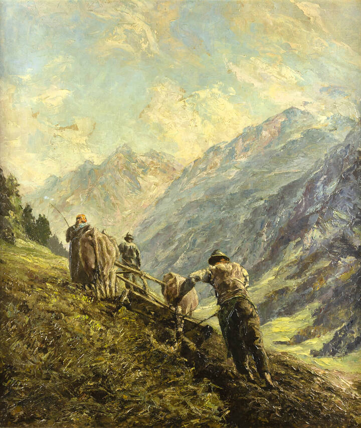 LIDIO AJMONE - 'Aratura in montagna' 