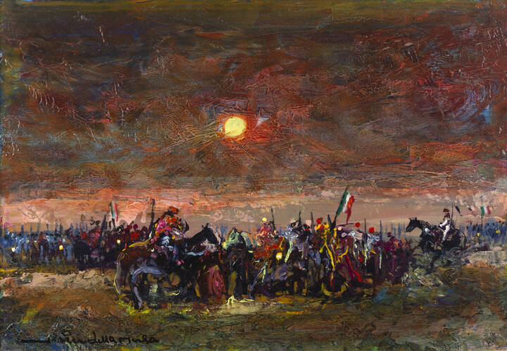 GIANNI SESIA DELLA MERLA - 'Risorgimento italiano. Preludio per una battaglia' 2008