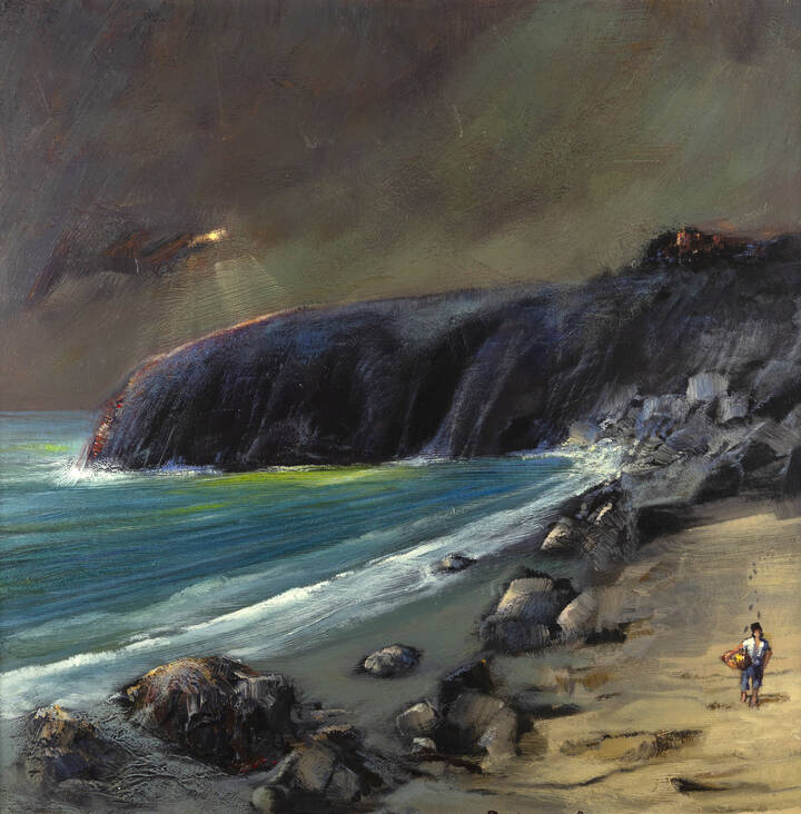 GIANNI SESIA DELLA MERLA - 'La calma che precede la tempesta' 1992