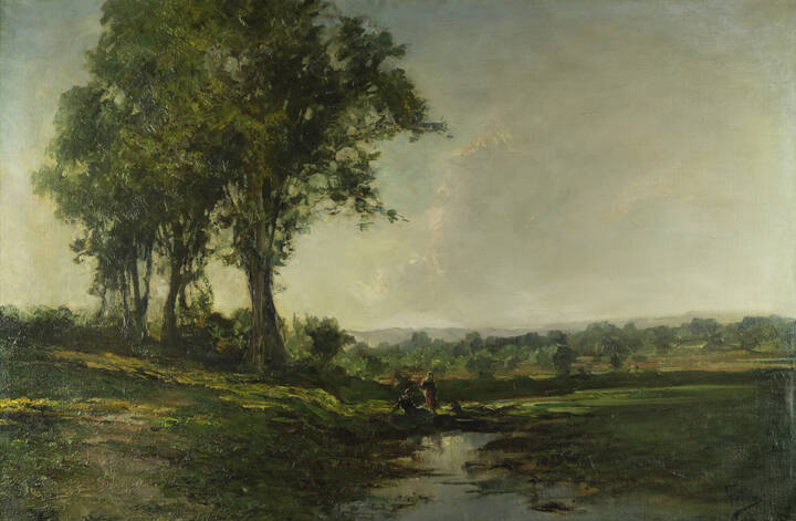 CARLO FOLLINI - 'Campagna piemontese' 