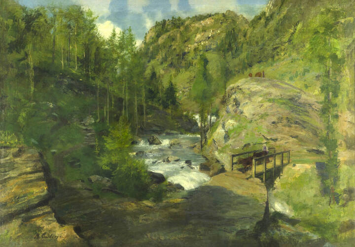 MARCO CALDERINI - 'Alle falde del Gran Paradiso'