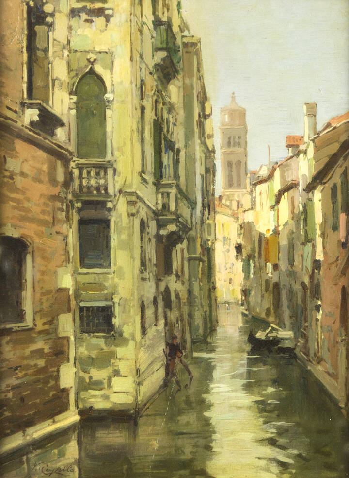 VINCENZO CAPRILE - 'Scorcio di Venezia'