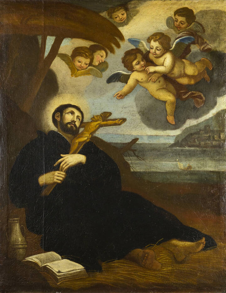 PITTORE ANONIMO - 'Estasi del Santo'