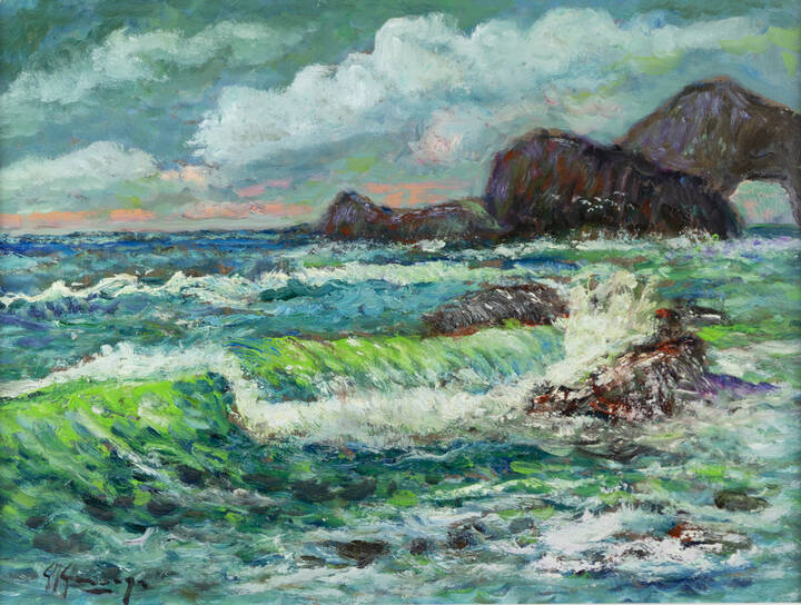 GIOVANFRANCESCO GONZAGA - 'Mareggiata'