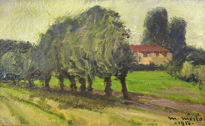 METELLO MERLO - 'Giornata triste' 1956