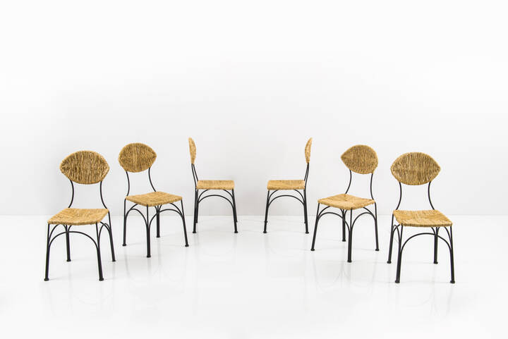 TOM DIXON - Sei sedie della serie Banana Chair