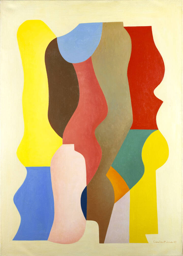 CARLA PRINA - 'Omaggio a Cumella I' 1957