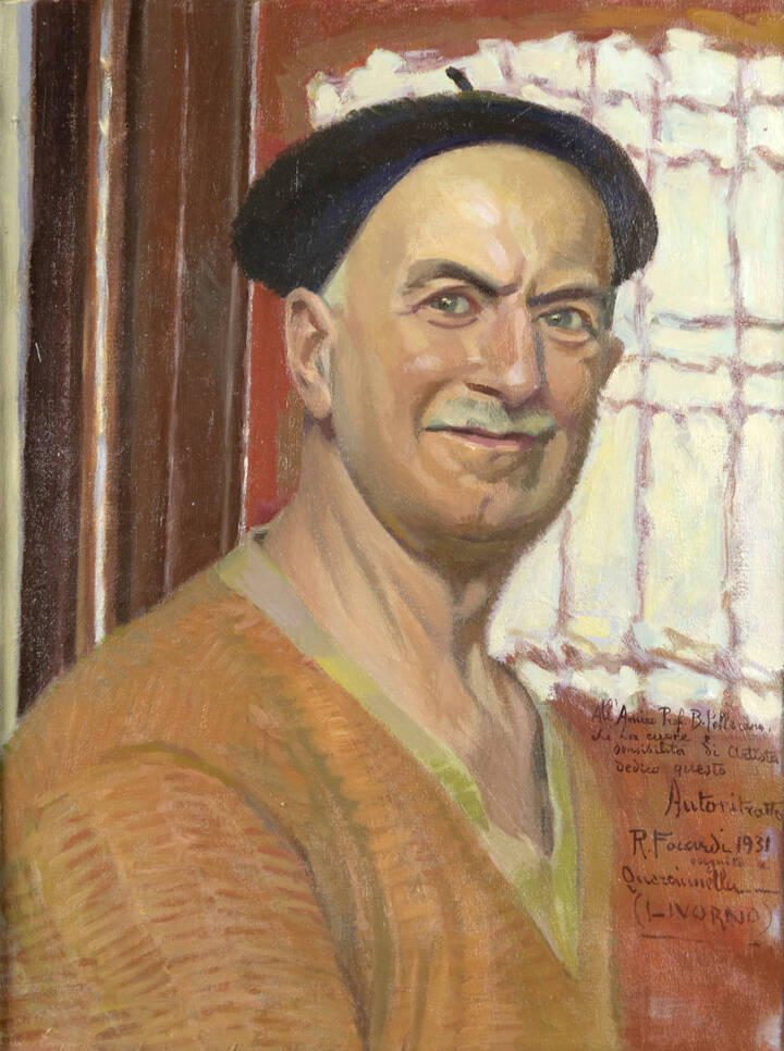 RUGGERO FOCARDI - 'Autoritratto' 1931