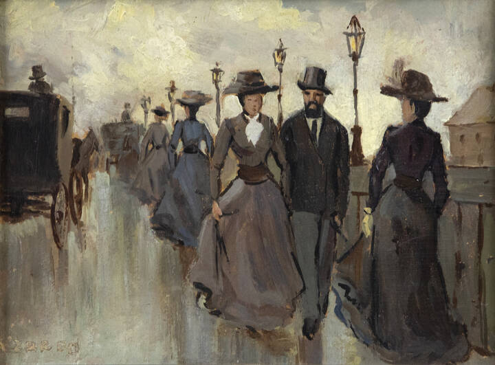 ALBERTO ZARDO - 'Passeggiata a Parigi'