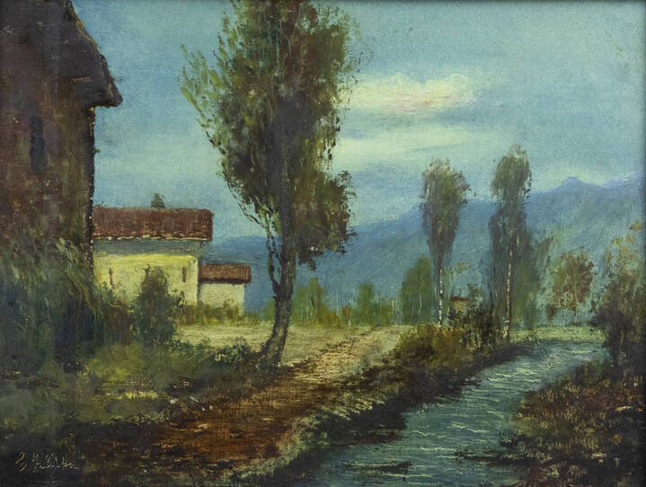 CORRADO FILIPPA - 'Paesaggio collinare'