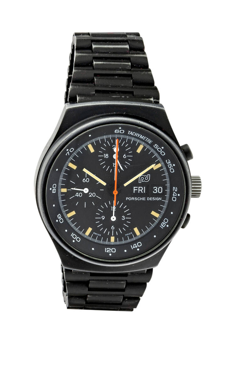 PORSCHE DESIGN - Chronografo, ref. 7176S, anni '80