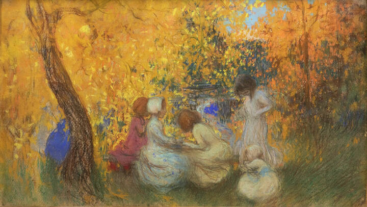 ANDREA TAVERNIER - 'Nel parco di Aglié'