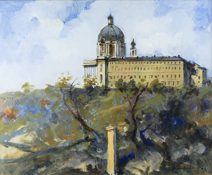 EDMONDO MANEGLIA - 'La Basilica di Superga'